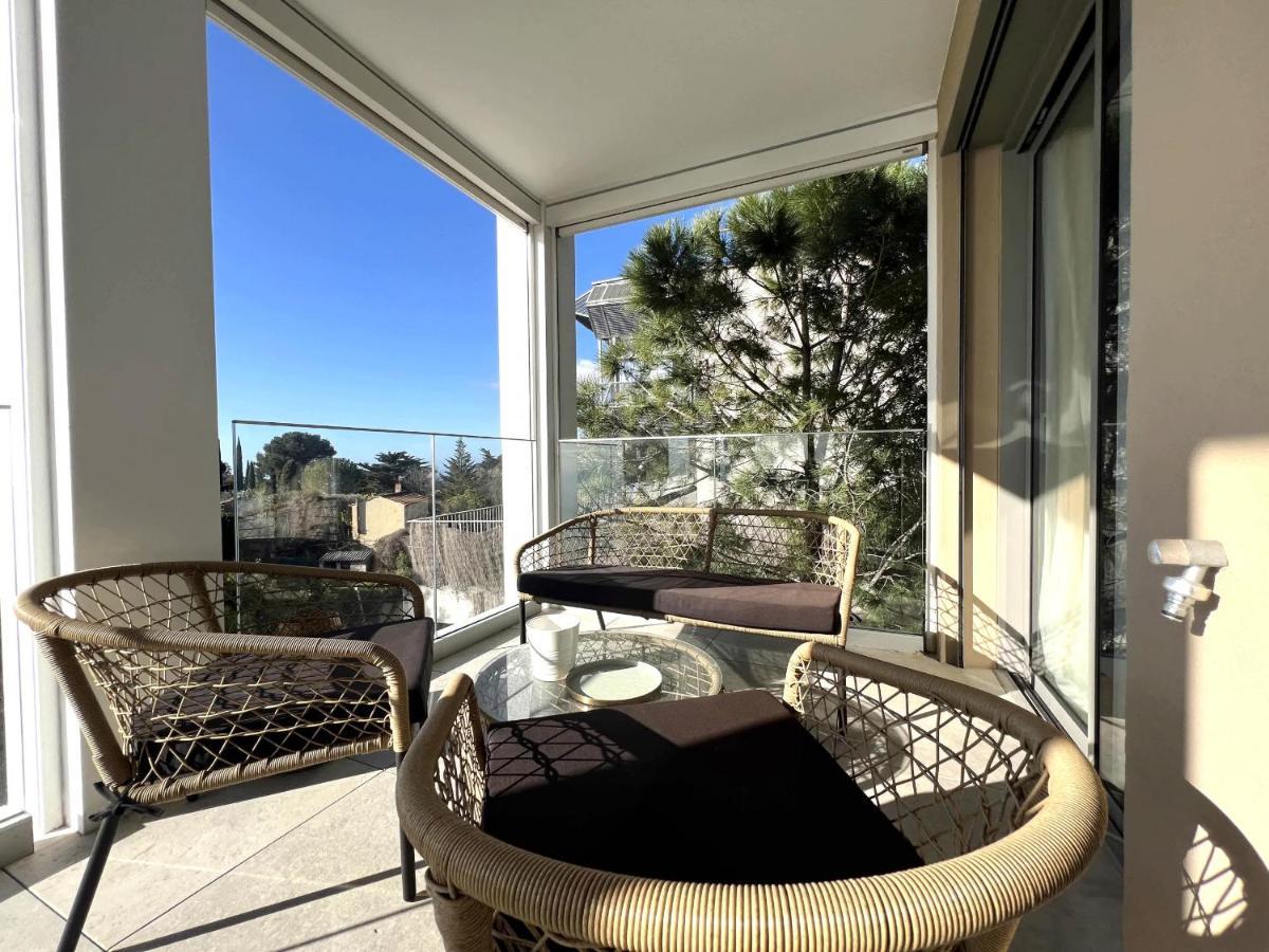 Апартаменты Magnifique 3 Pieces Vue Mer - Эз Экстерьер фото